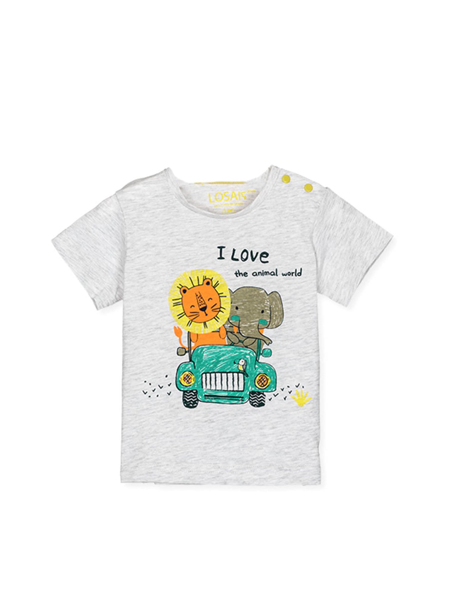 T-shirt Grigio Losan