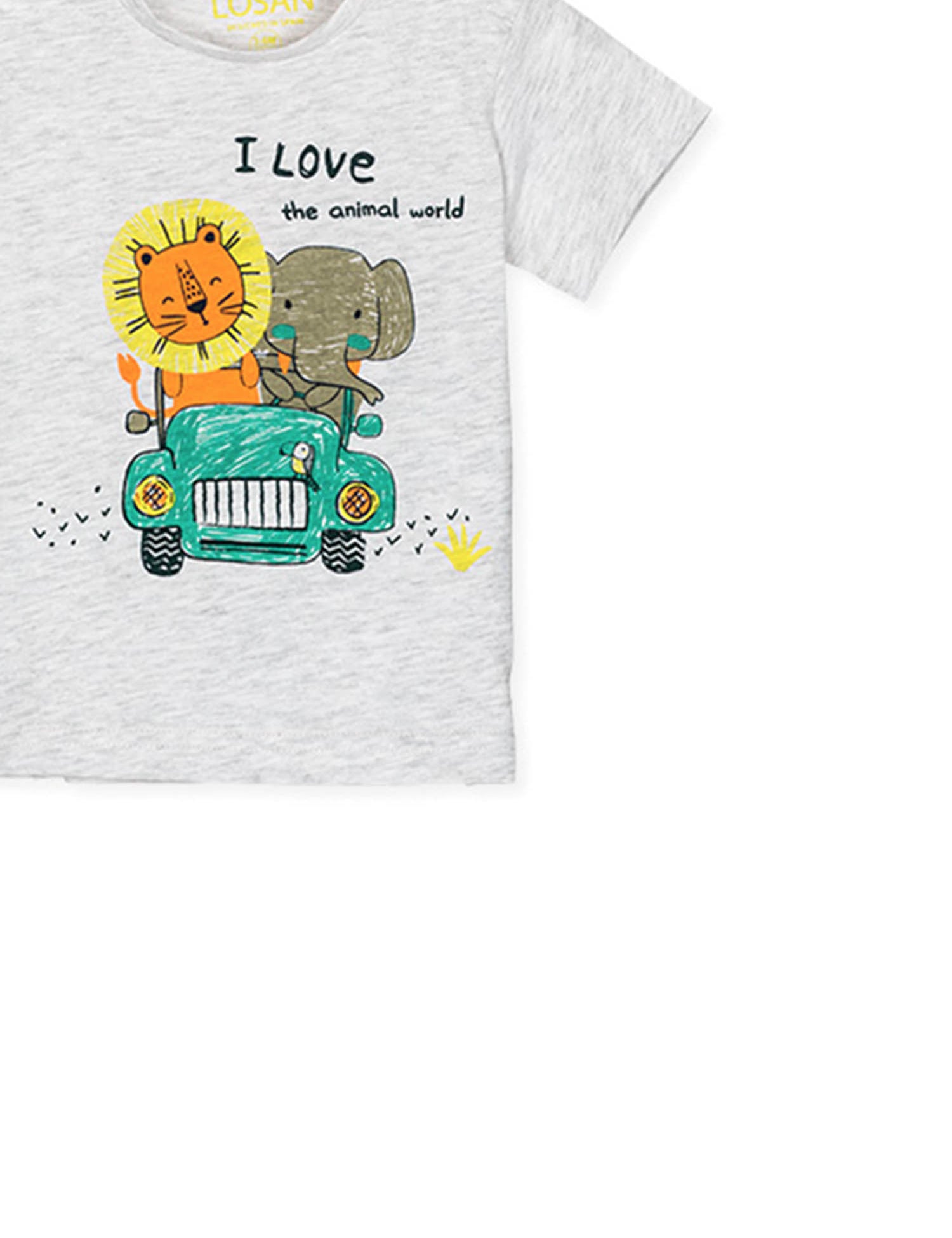 T-shirt Grigio Losan