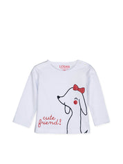 T-shirt Bianco Losan