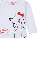 T-shirt Bianco Losan