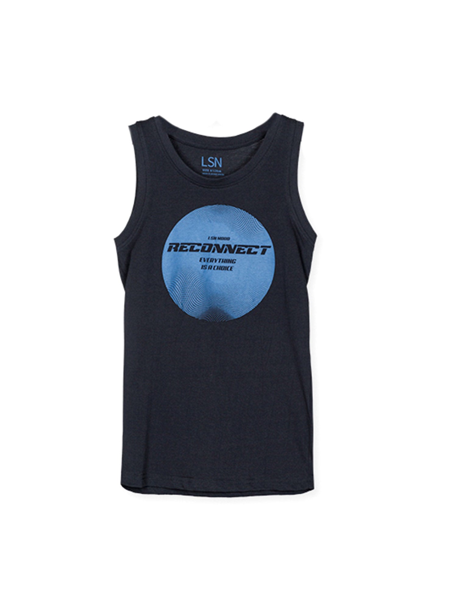 Top e canotte Blu Losan