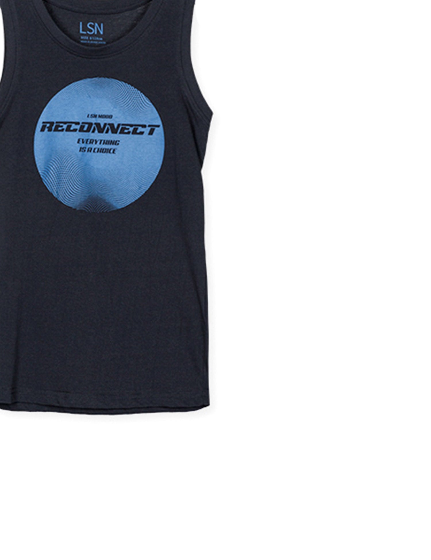 Top e canotte Blu Losan