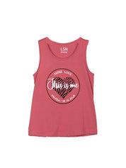 Top e canotte Rosa Losan