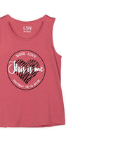 Top e canotte Rosa Losan