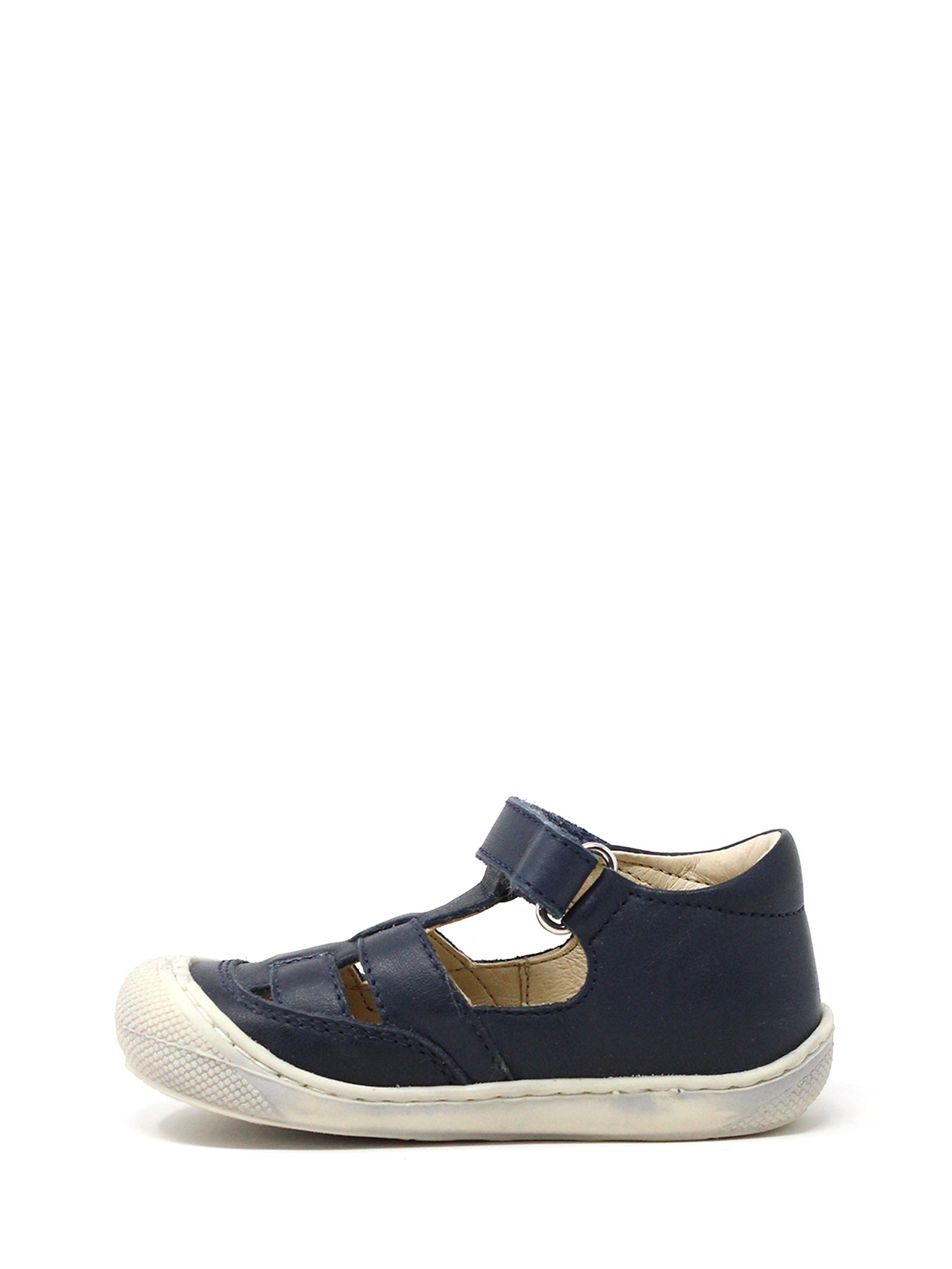 Sandali con strappi Blu Naturino