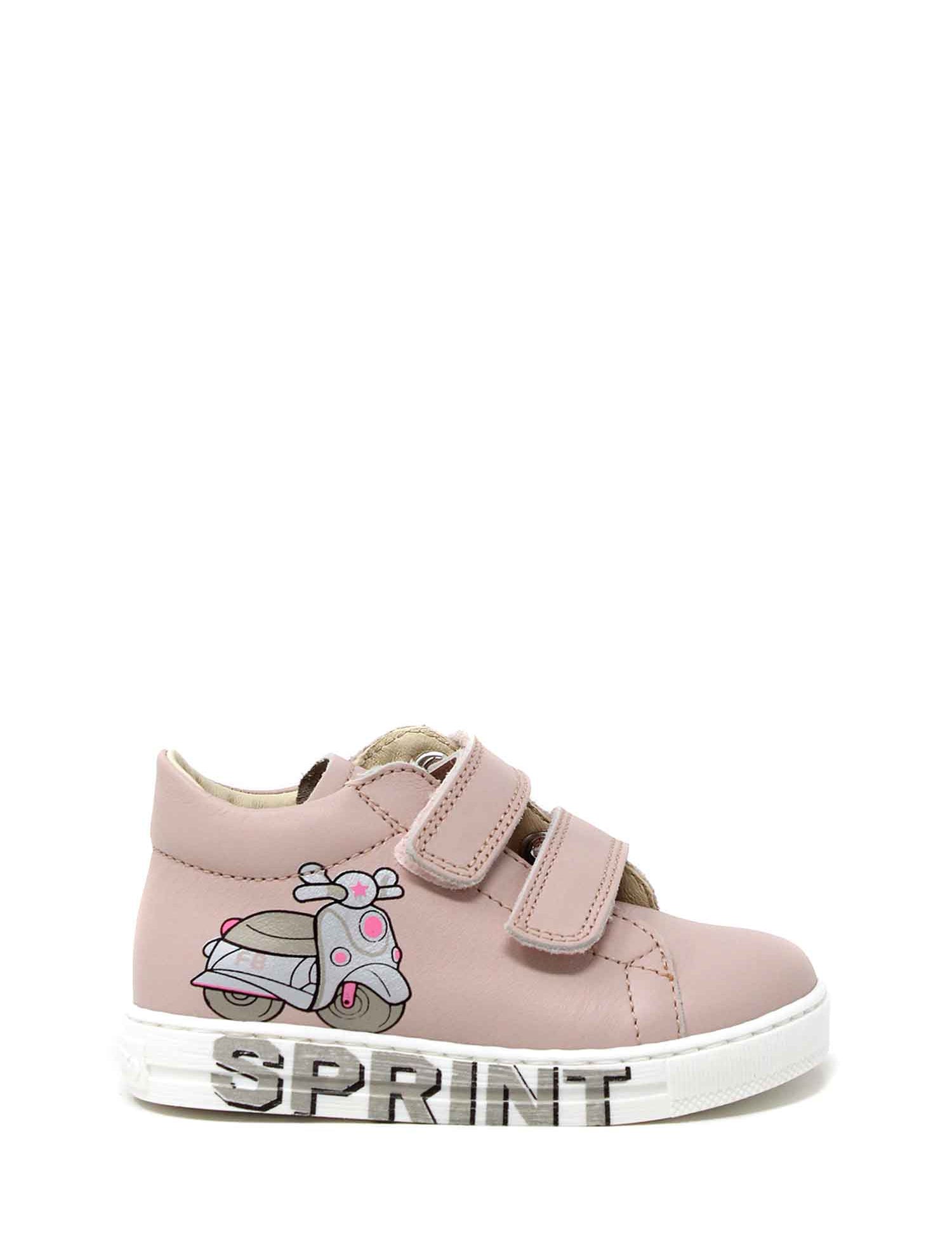 Scarpe con strappi Rosa Falcotto