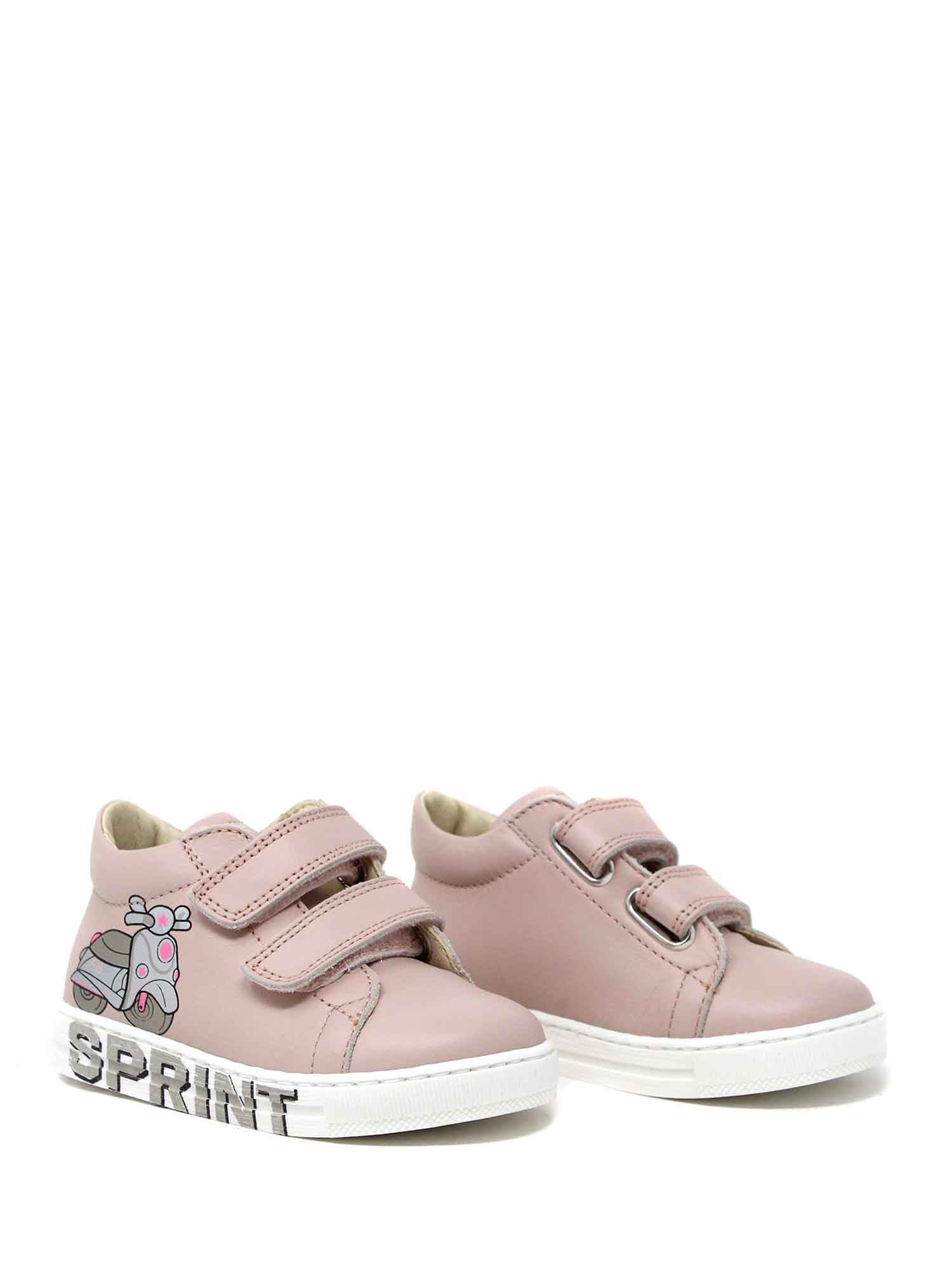 Scarpe con strappi Rosa Falcotto