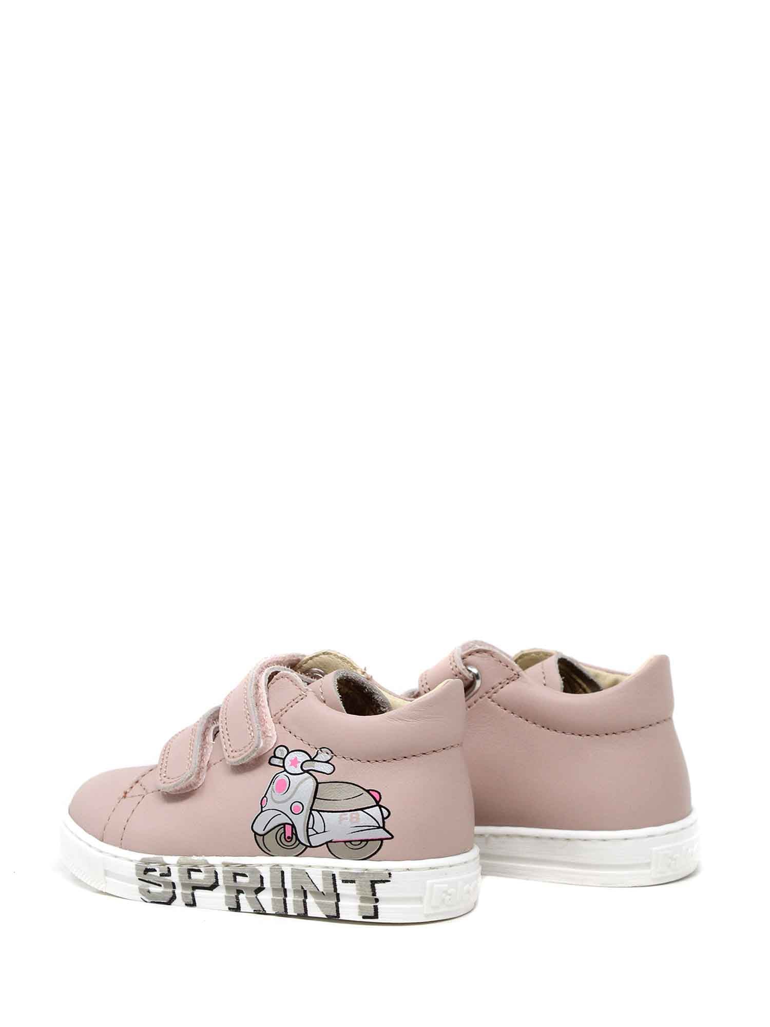 Scarpe con strappi Rosa Falcotto