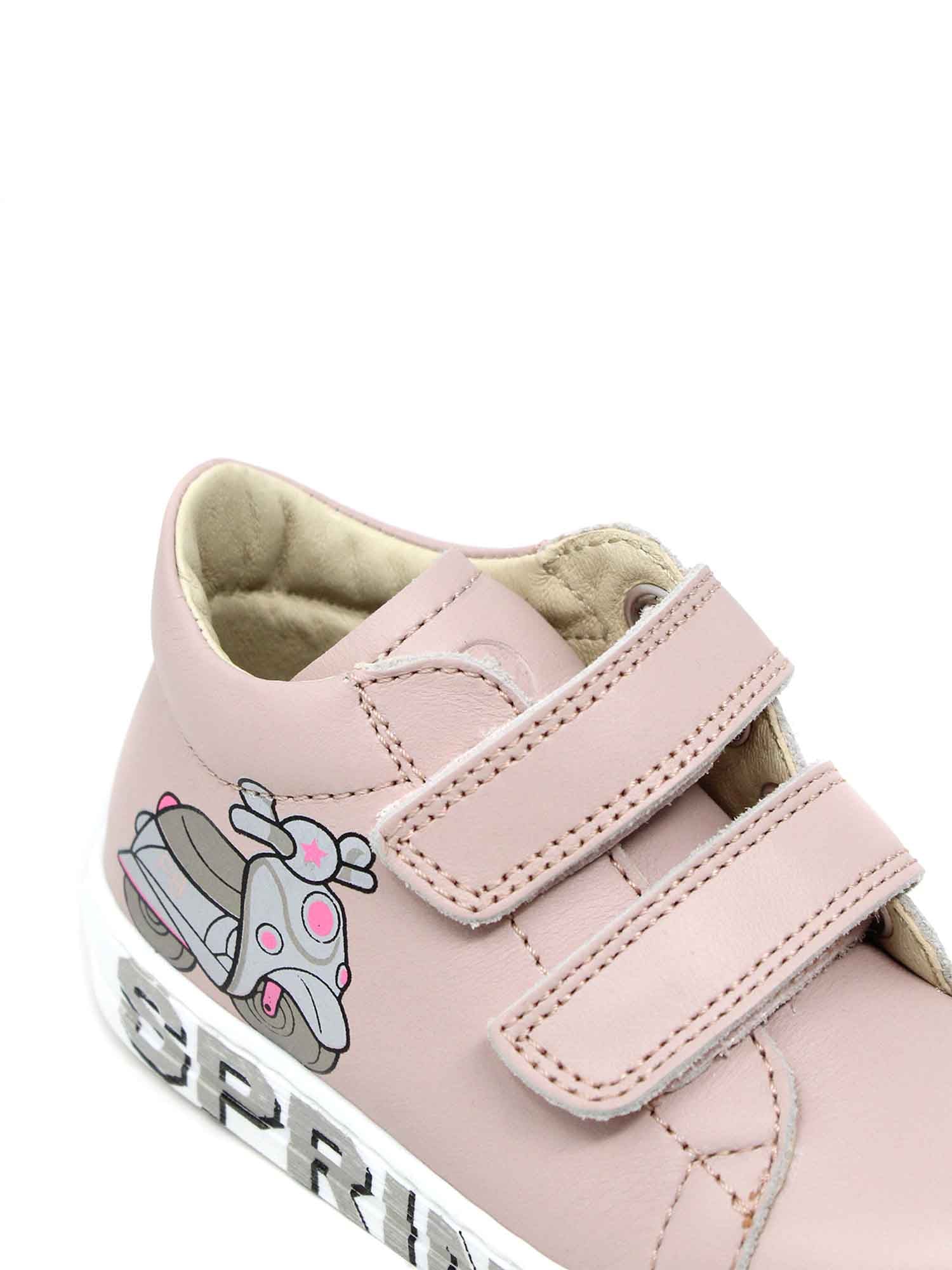 Scarpe con strappi Rosa Falcotto