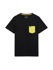 T-shirt Nero Lyle & Scott