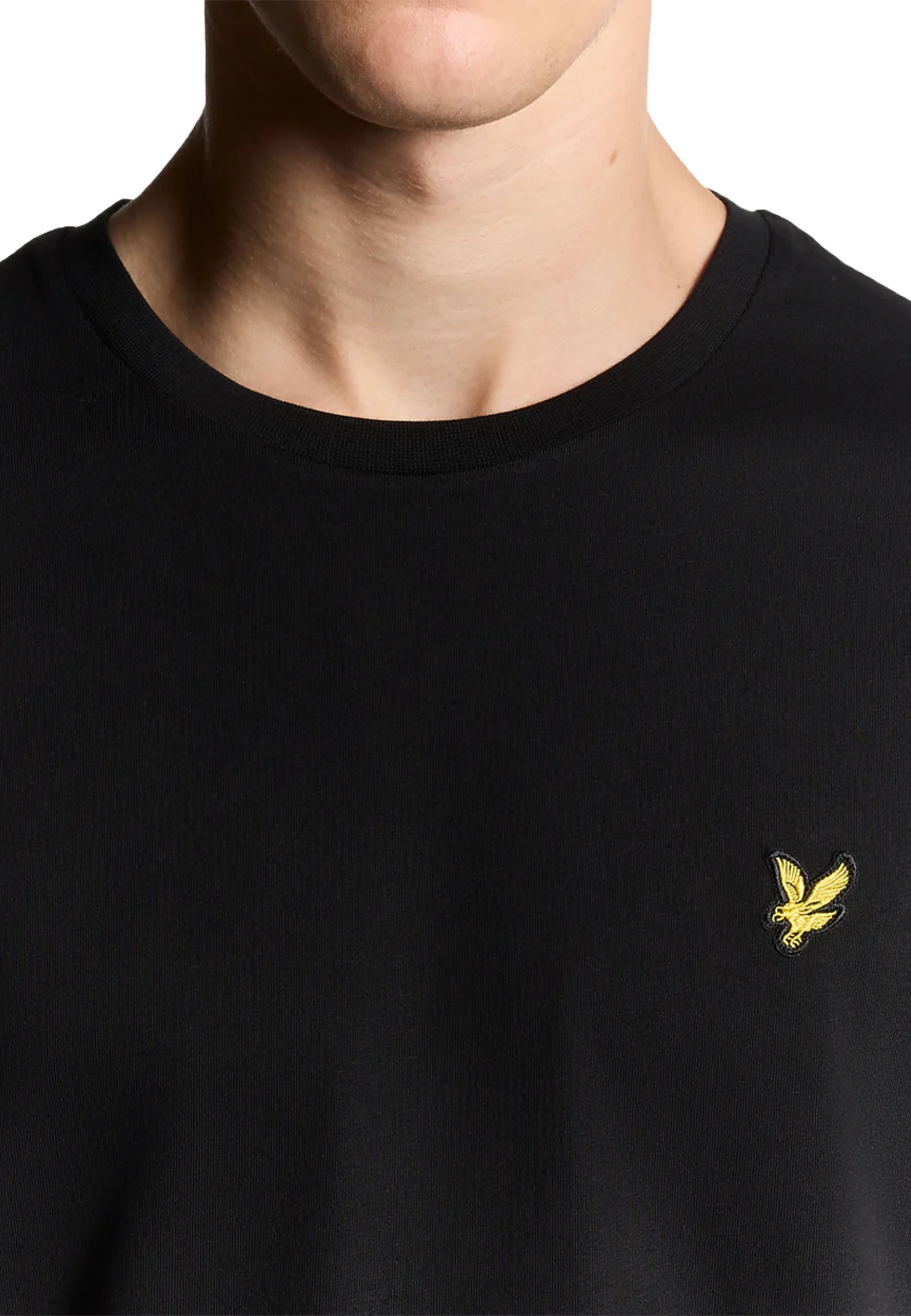 T-shirt Nero Lyle & Scott
