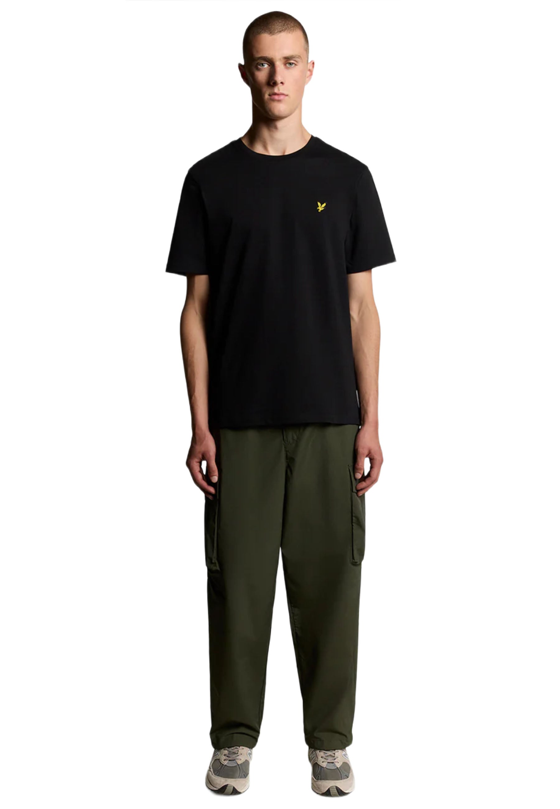 T-shirt Nero Lyle & Scott