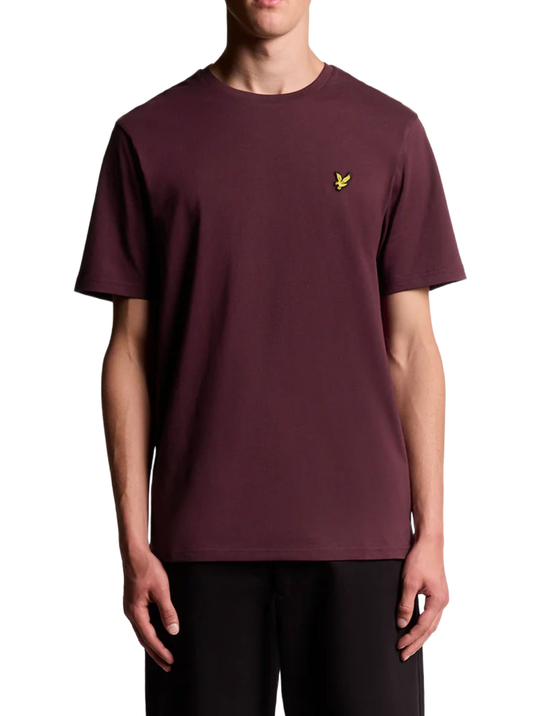 T-shirt Bordeaux Lyle & Scott