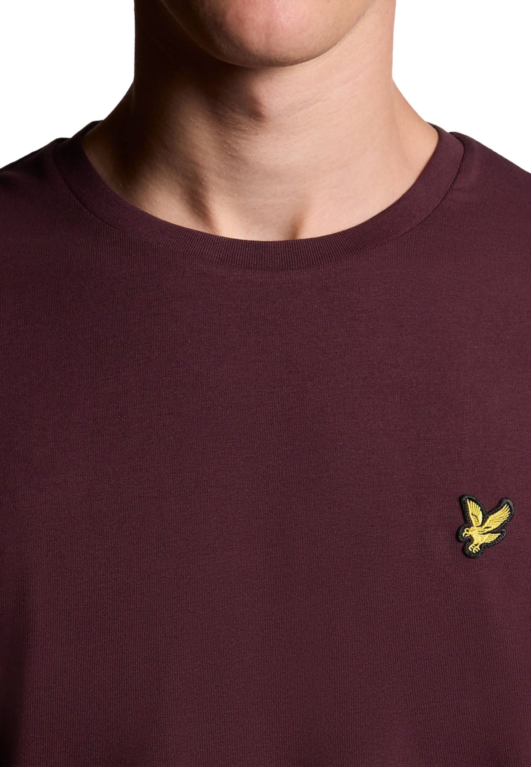 T-shirt Bordeaux Lyle & Scott