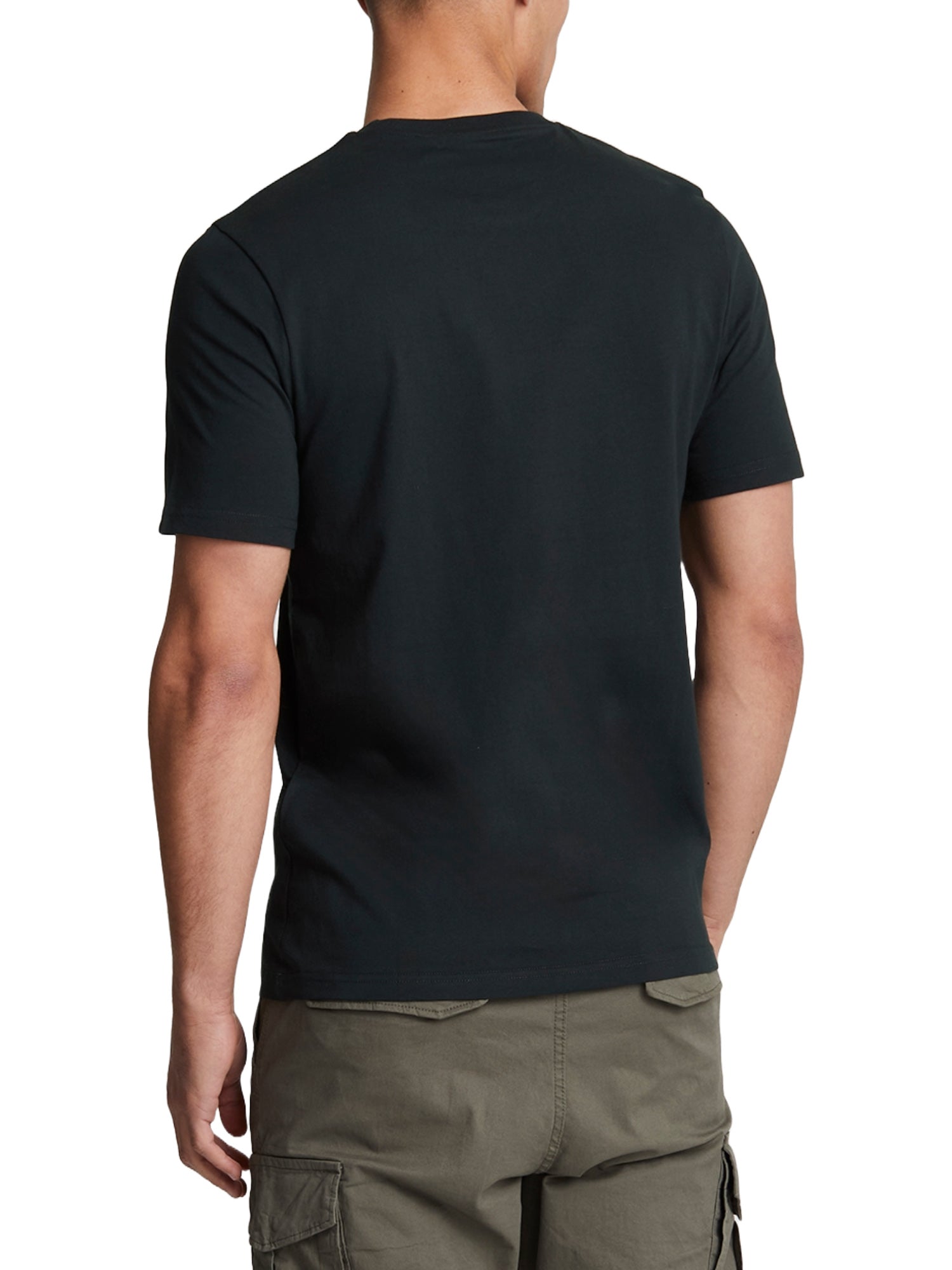 T-shirt Blu Notte Lyle & Scott