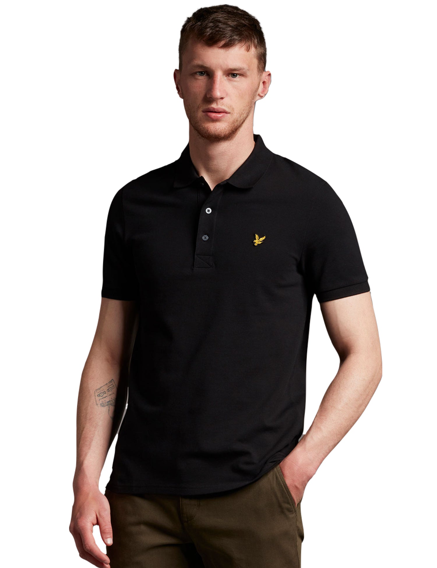 Polo Nero Lyle & Scott