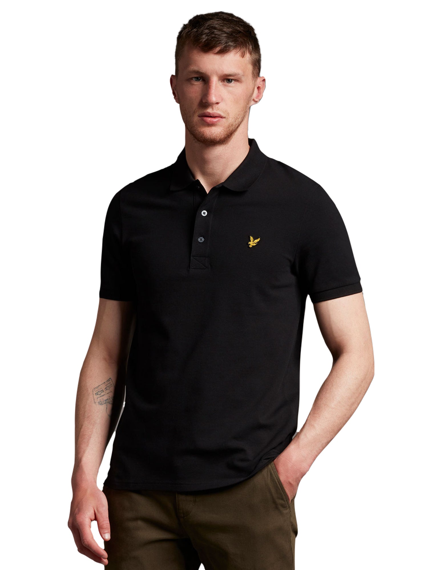 Polo Nero Lyle & Scott