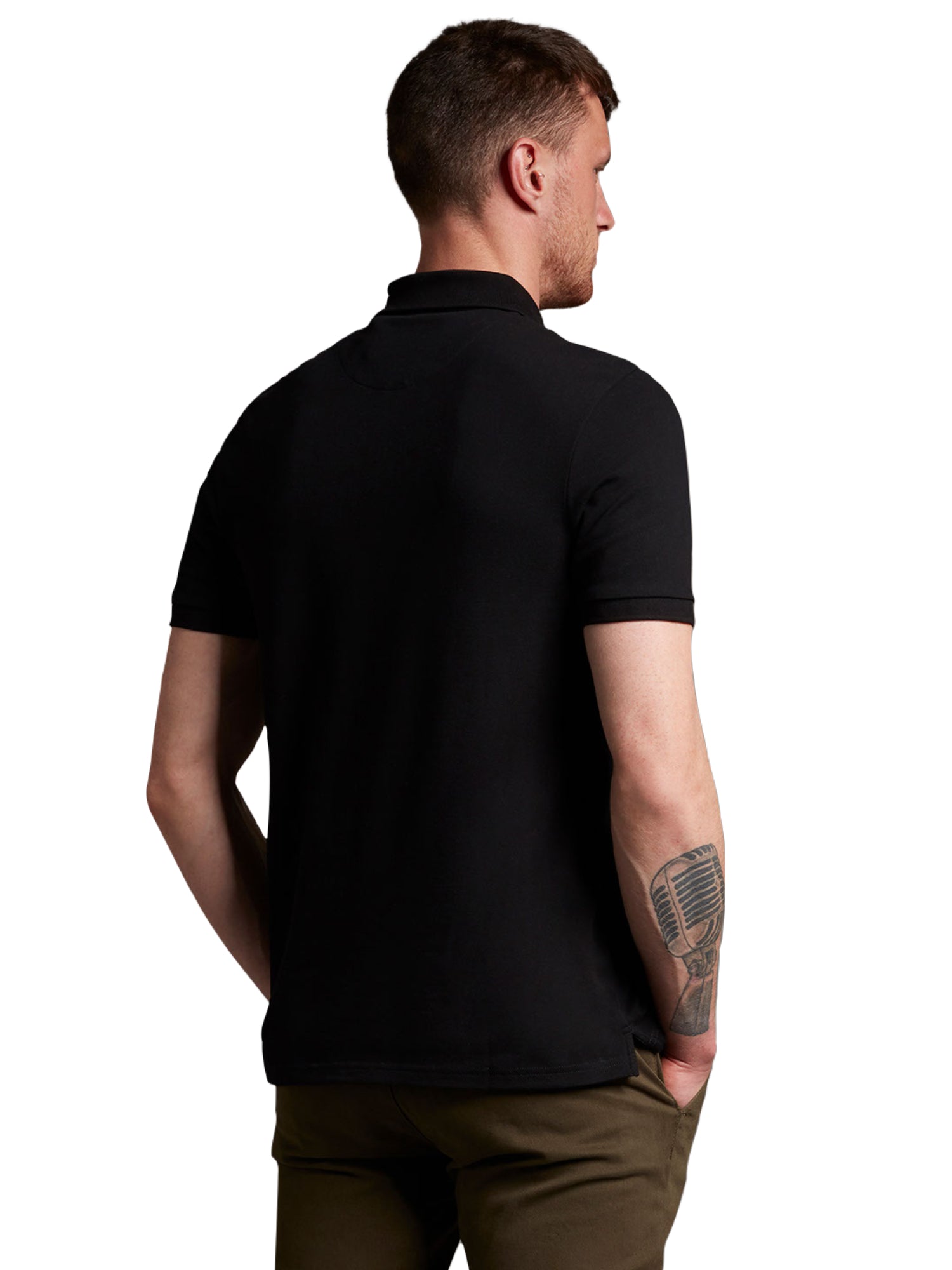 Polo Nero Lyle & Scott