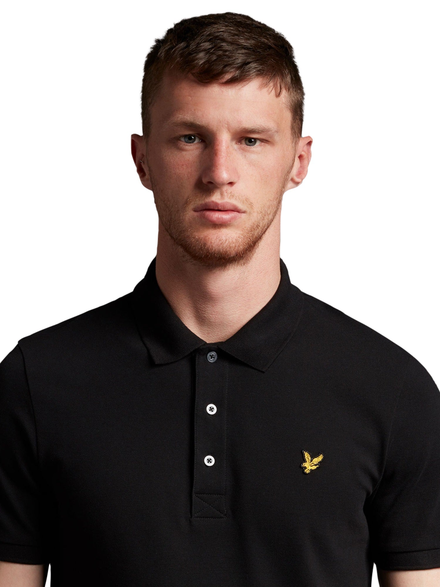 Polo Nero Lyle & Scott