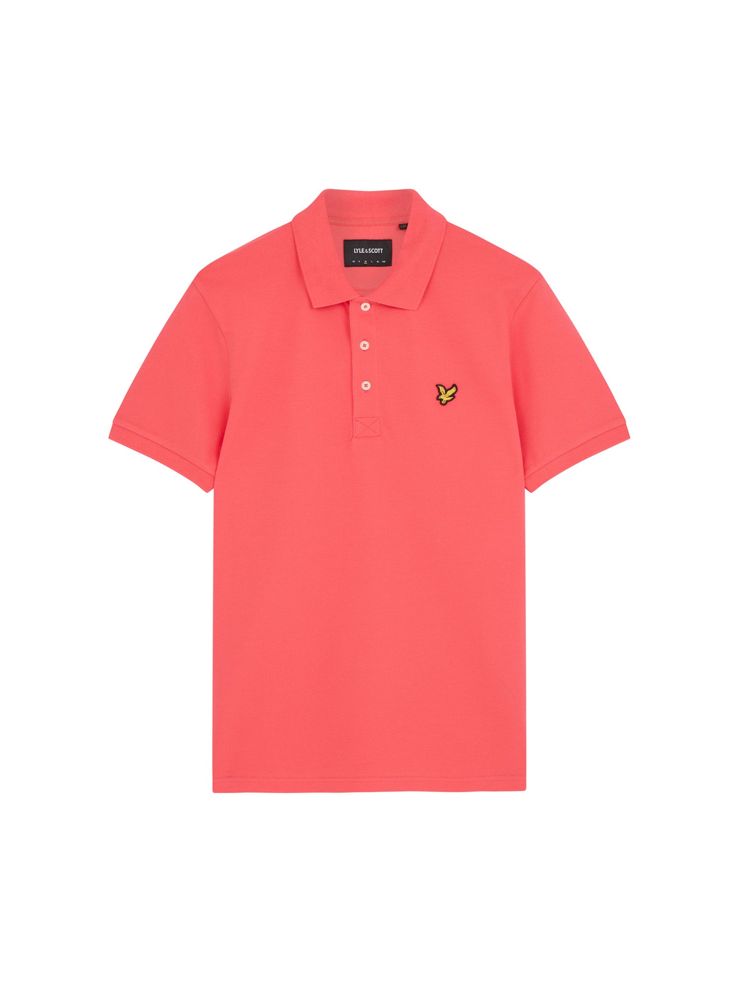 Polo Rosa Scuro Lyle & Scott