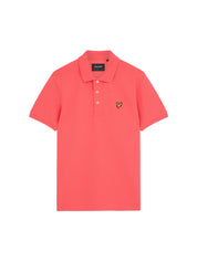 Polo Rosa Scuro Lyle & Scott