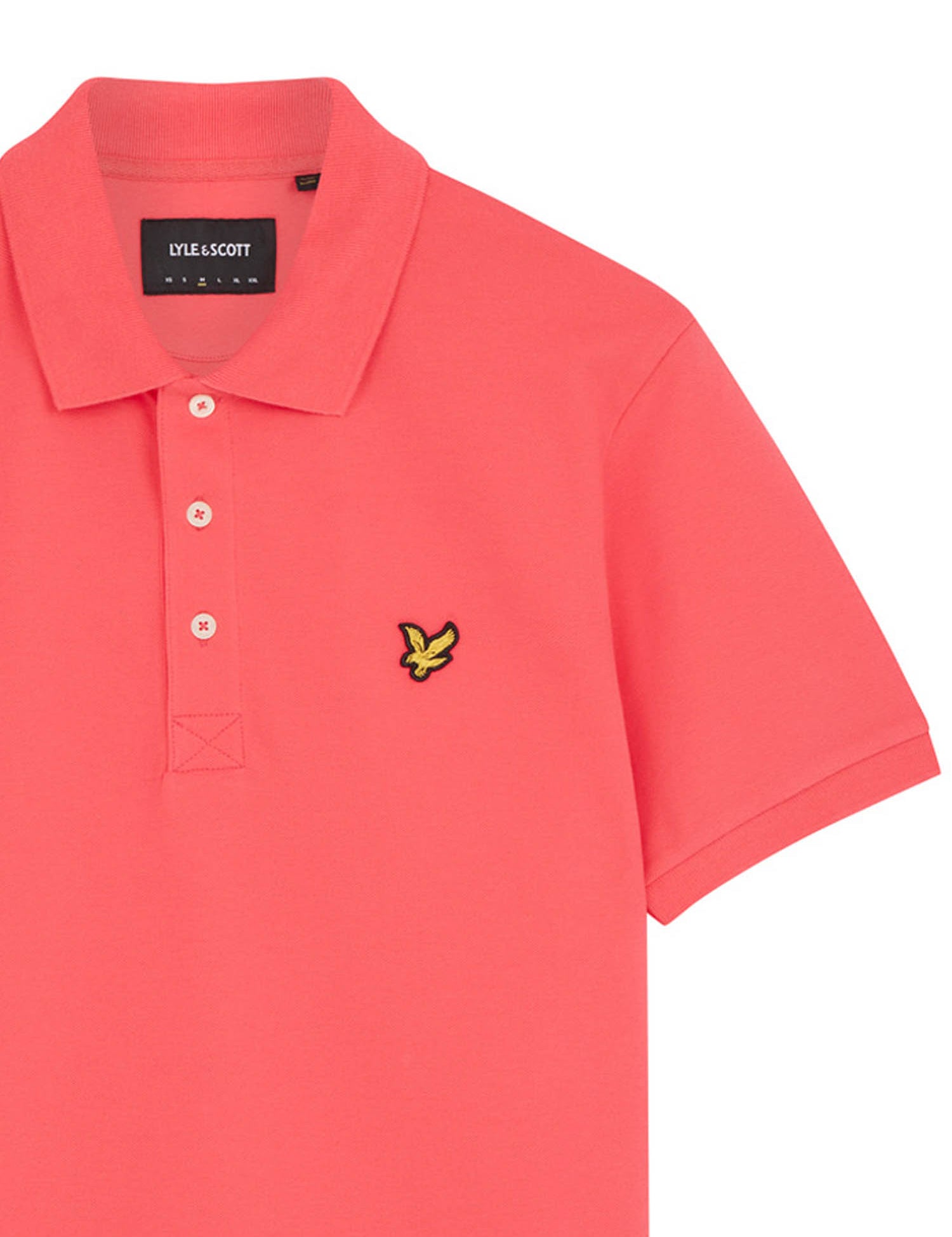Polo Rosa Scuro Lyle & Scott