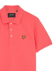 Polo Rosa Scuro Lyle & Scott