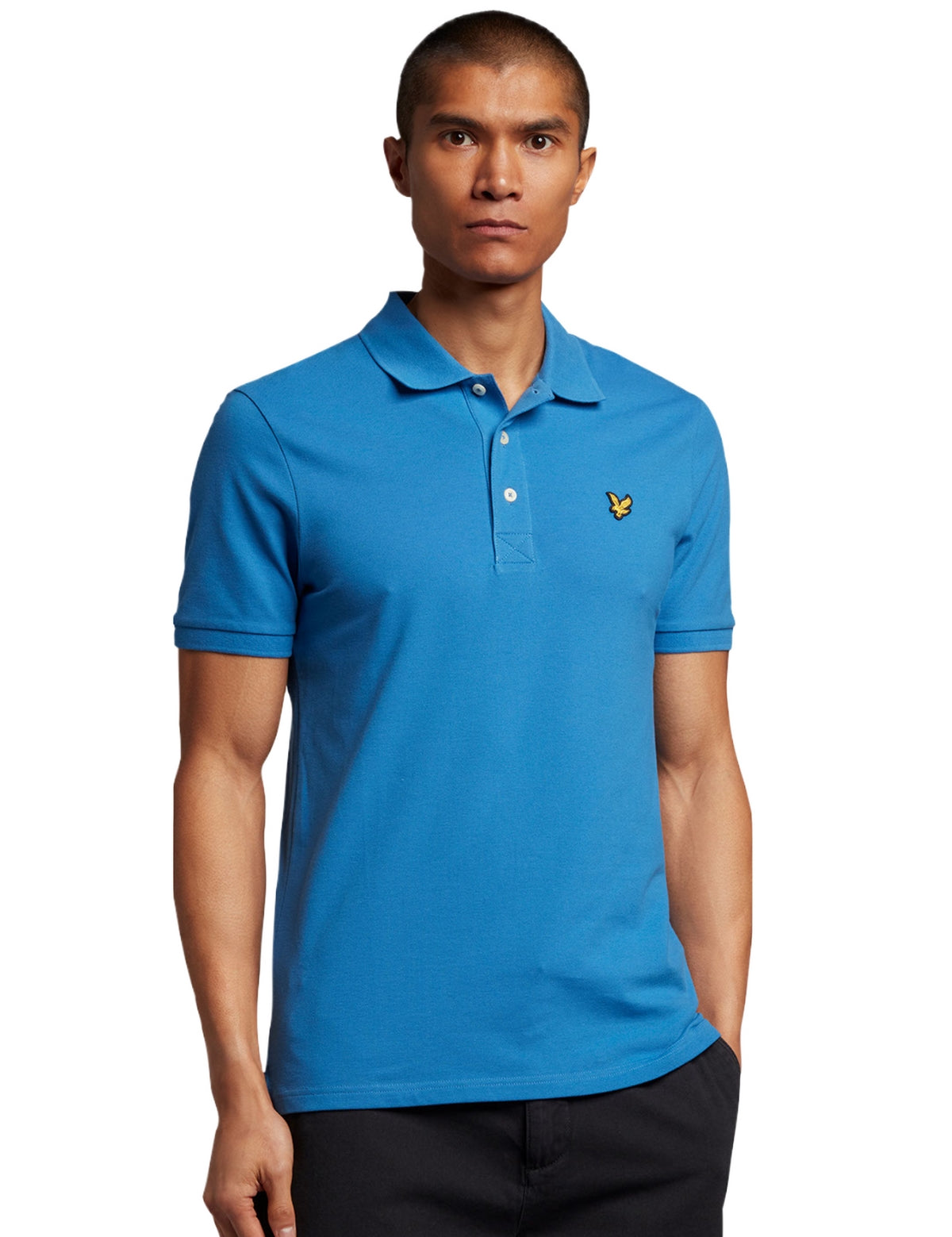 Polo Blu Chiaro Lyle & Scott
