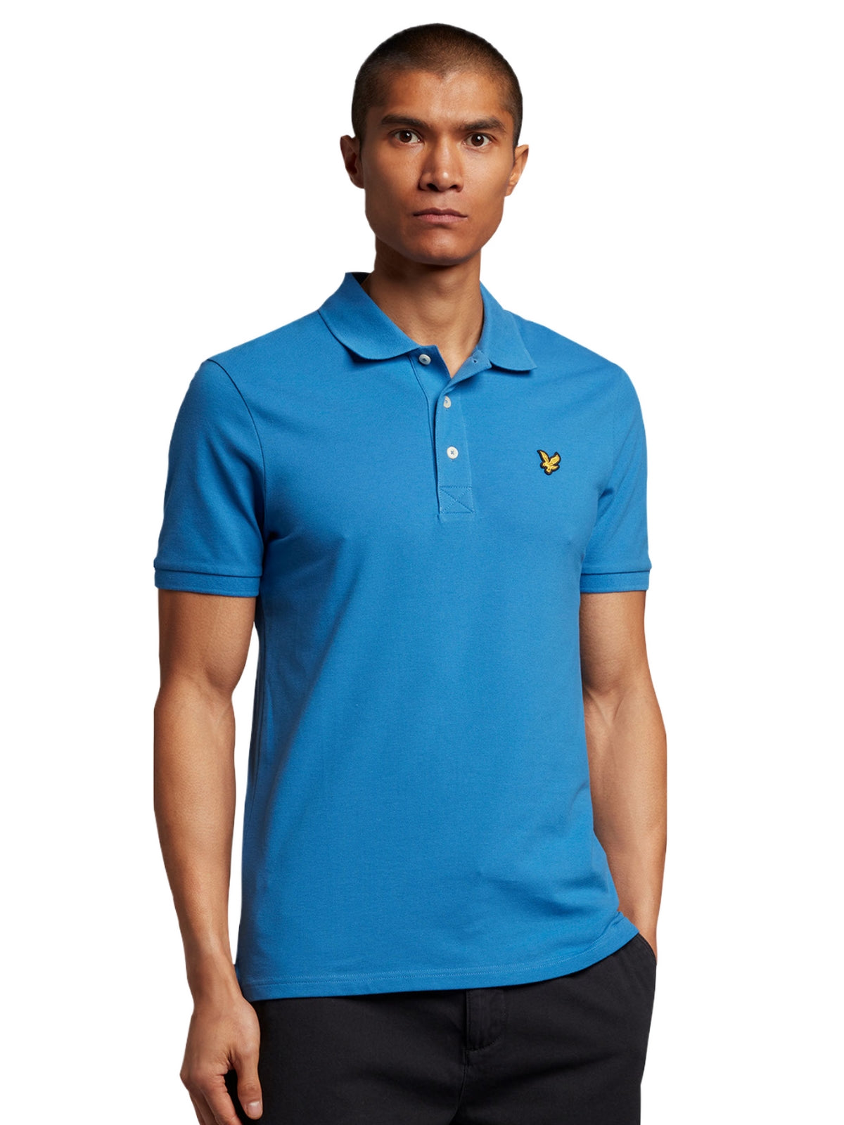 Polo Blu Chiaro Lyle & Scott