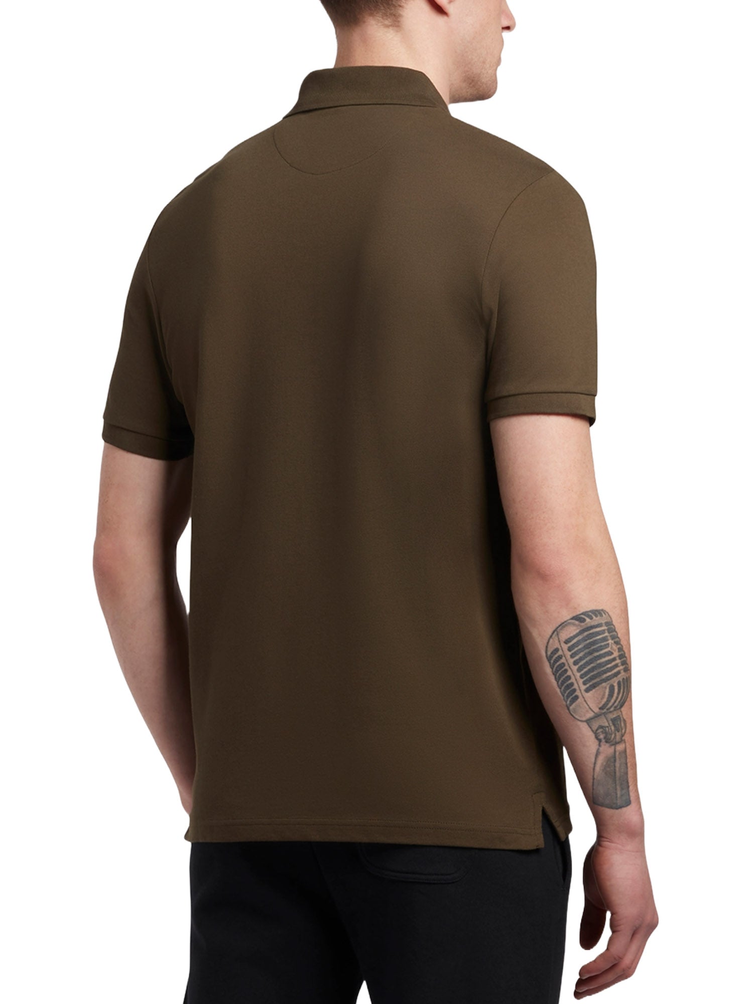 Polo Verde Militare Lyle & Scott