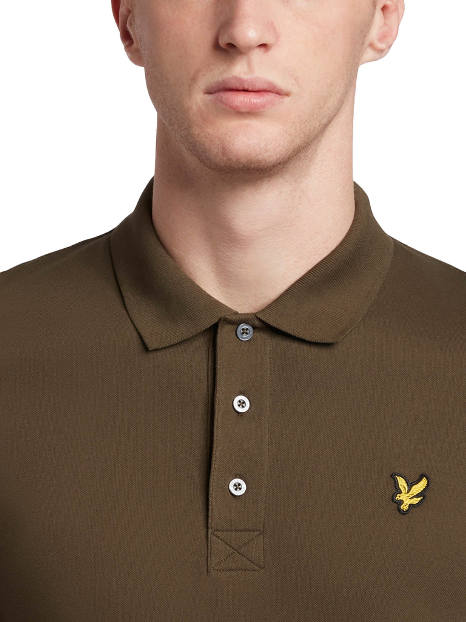 Polo Verde Militare Lyle & Scott