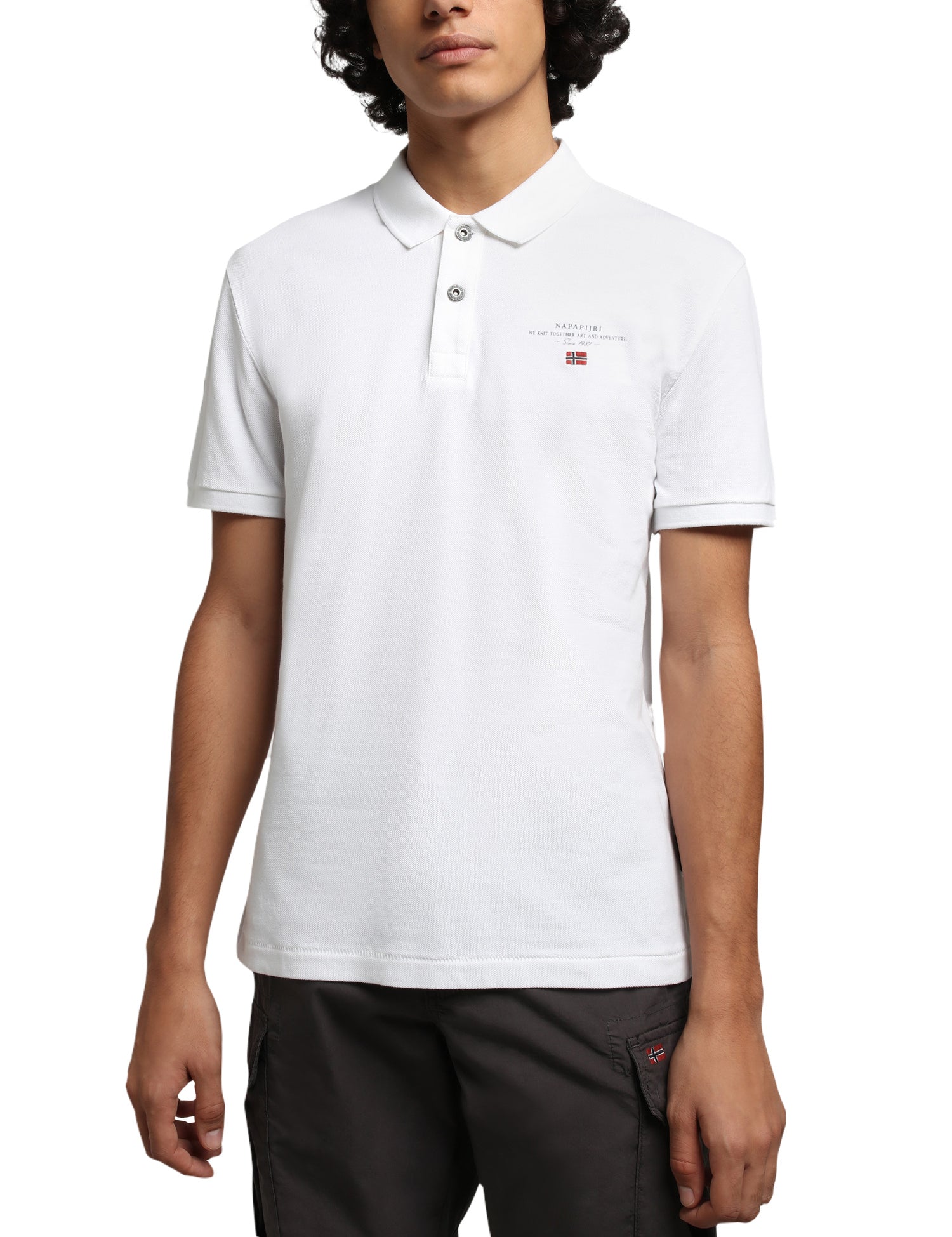 Polo Bianco Napapijri