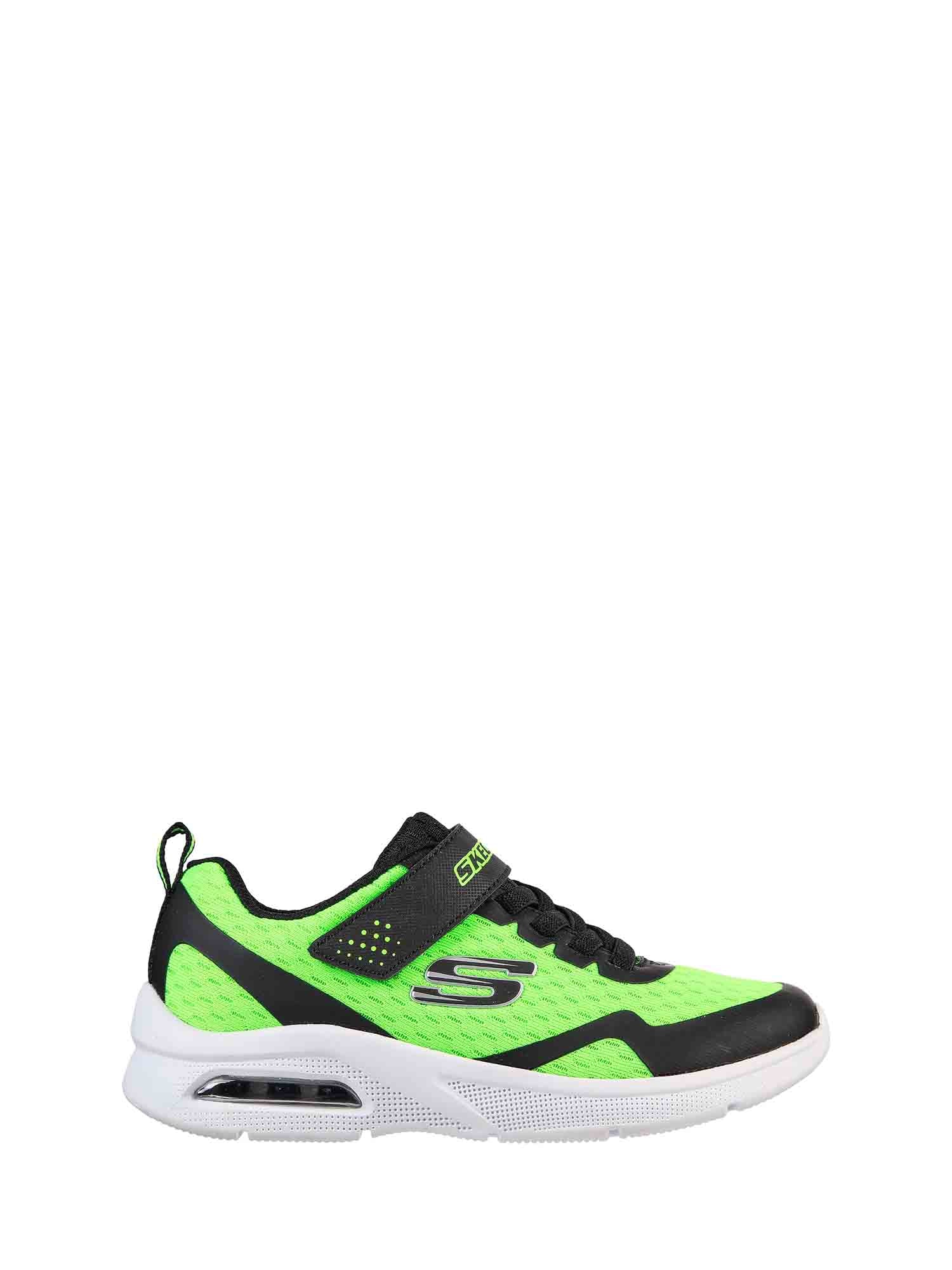 Scarpe con strappi Nero Verde Fluo Skechers