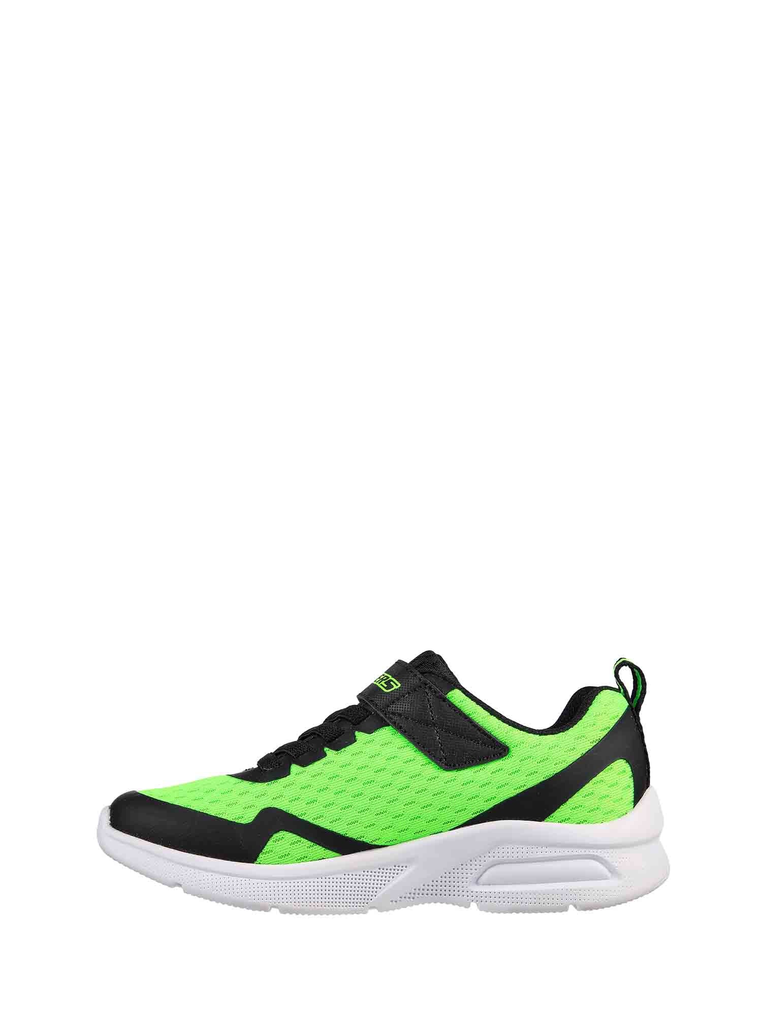 Scarpe con strappi Nero Verde Fluo Skechers