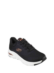 Scarpe da ginnastica Nero Rosa Skechers