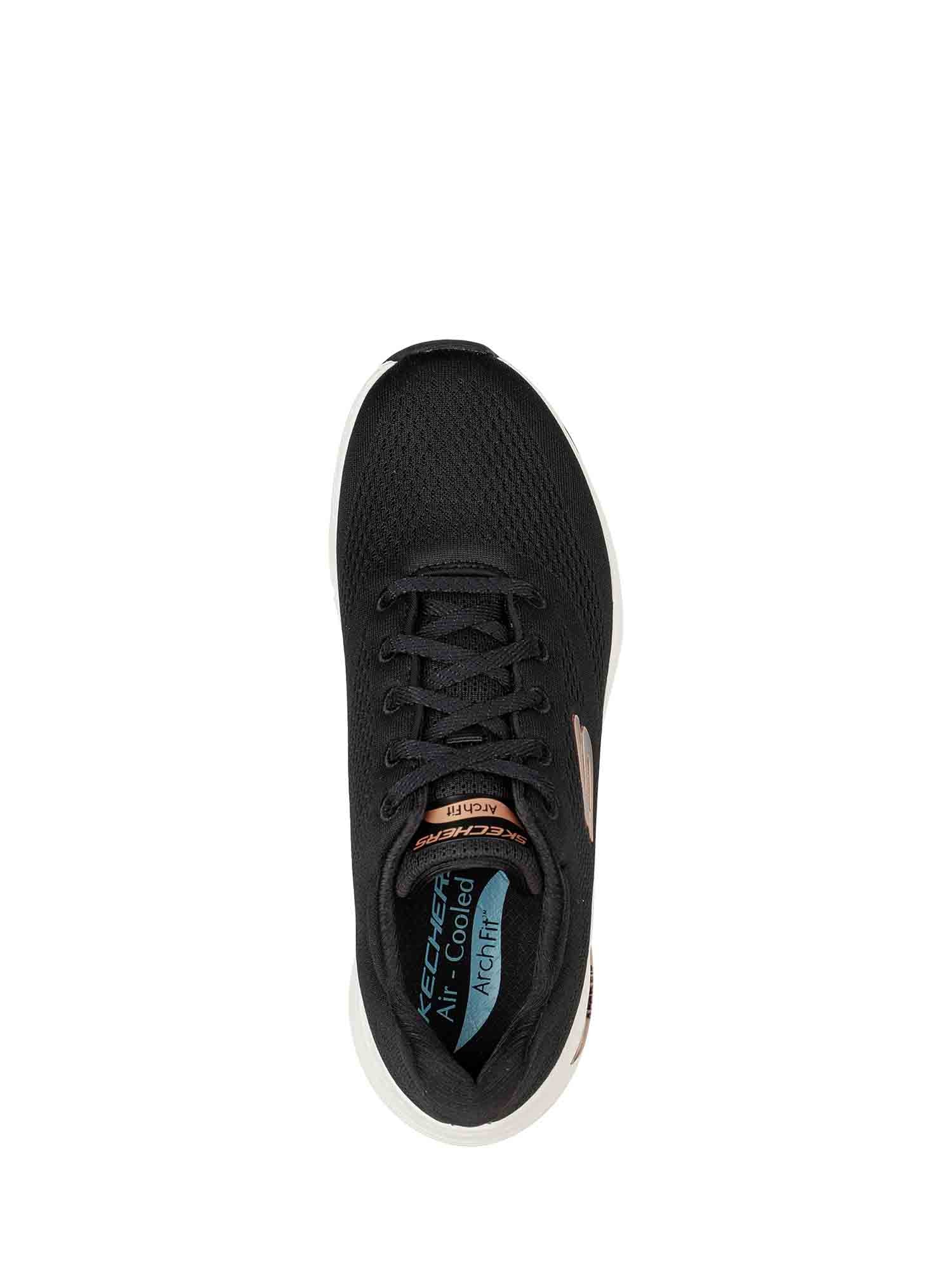 Scarpe da ginnastica Nero Rosa Skechers