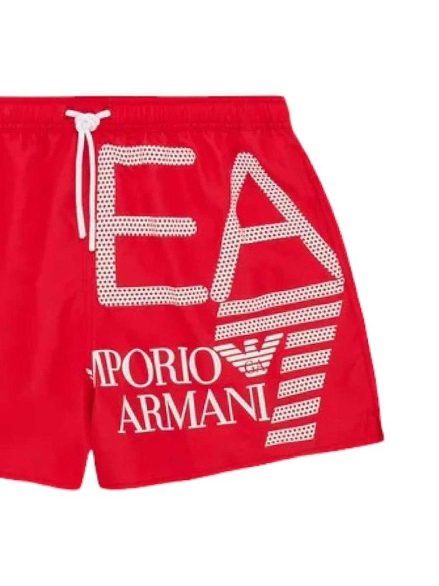 Costumi Rosso Ea7 Emporio Armani