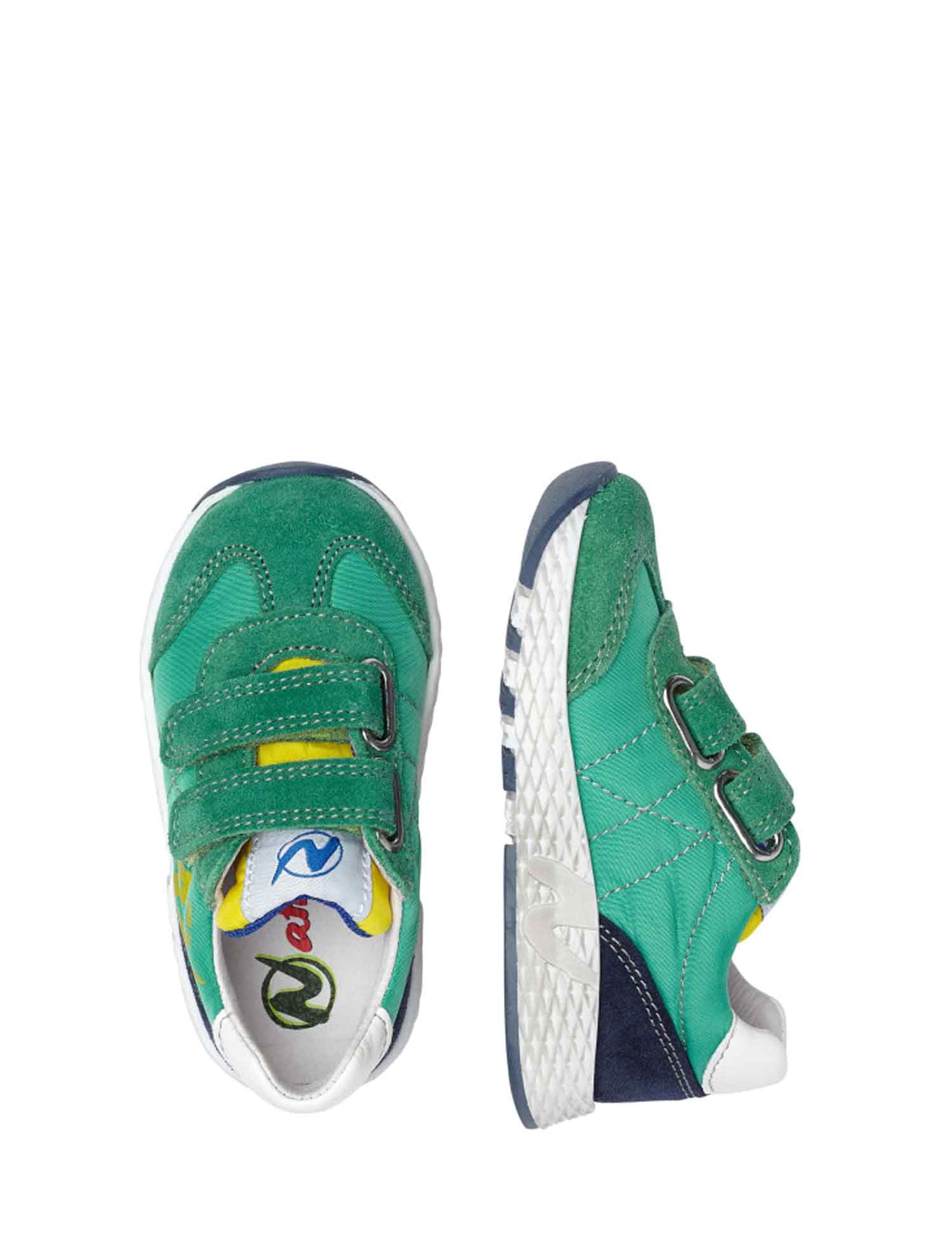 Scarpe con strappi Verde Giallo Naturino