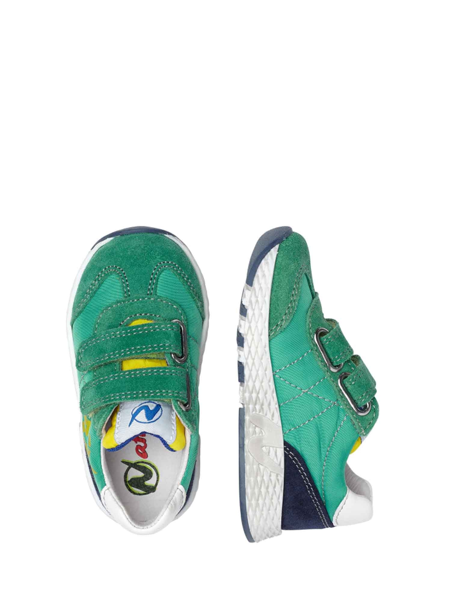 Scarpe con strappi Verde Giallo Naturino