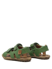 Sandali con strappi Verde Naturino