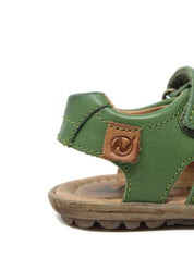 Sandali con strappi Verde Naturino
