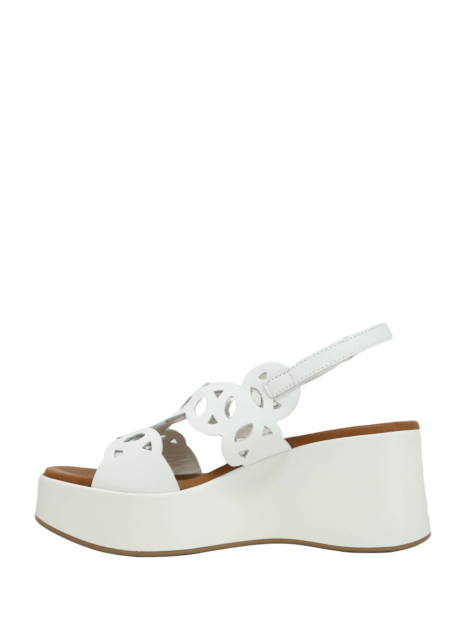 Sandali zeppa Bianco Susimoda