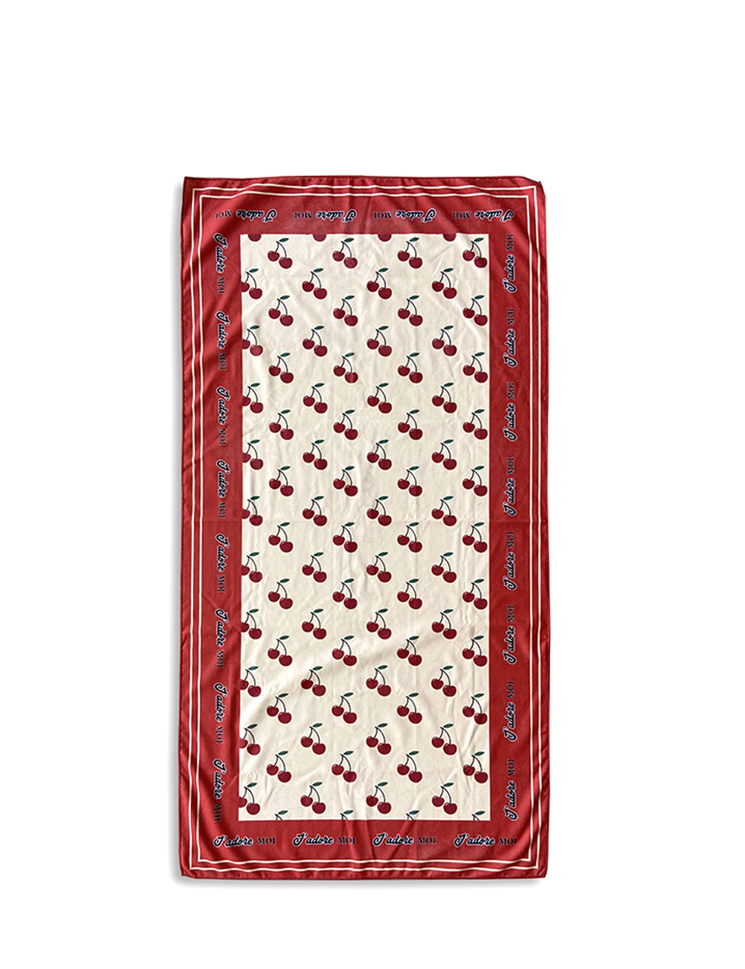 Teli mare Rosso Le Pandorine