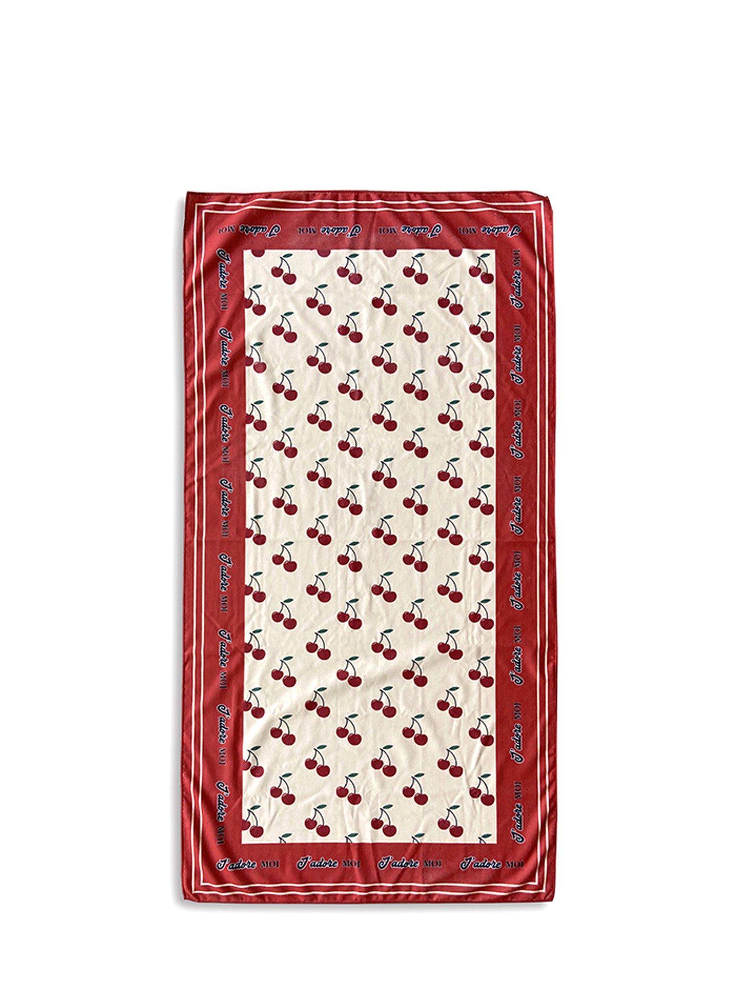 Teli mare Rosso Le Pandorine