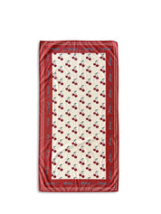 Teli mare Rosso Le Pandorine