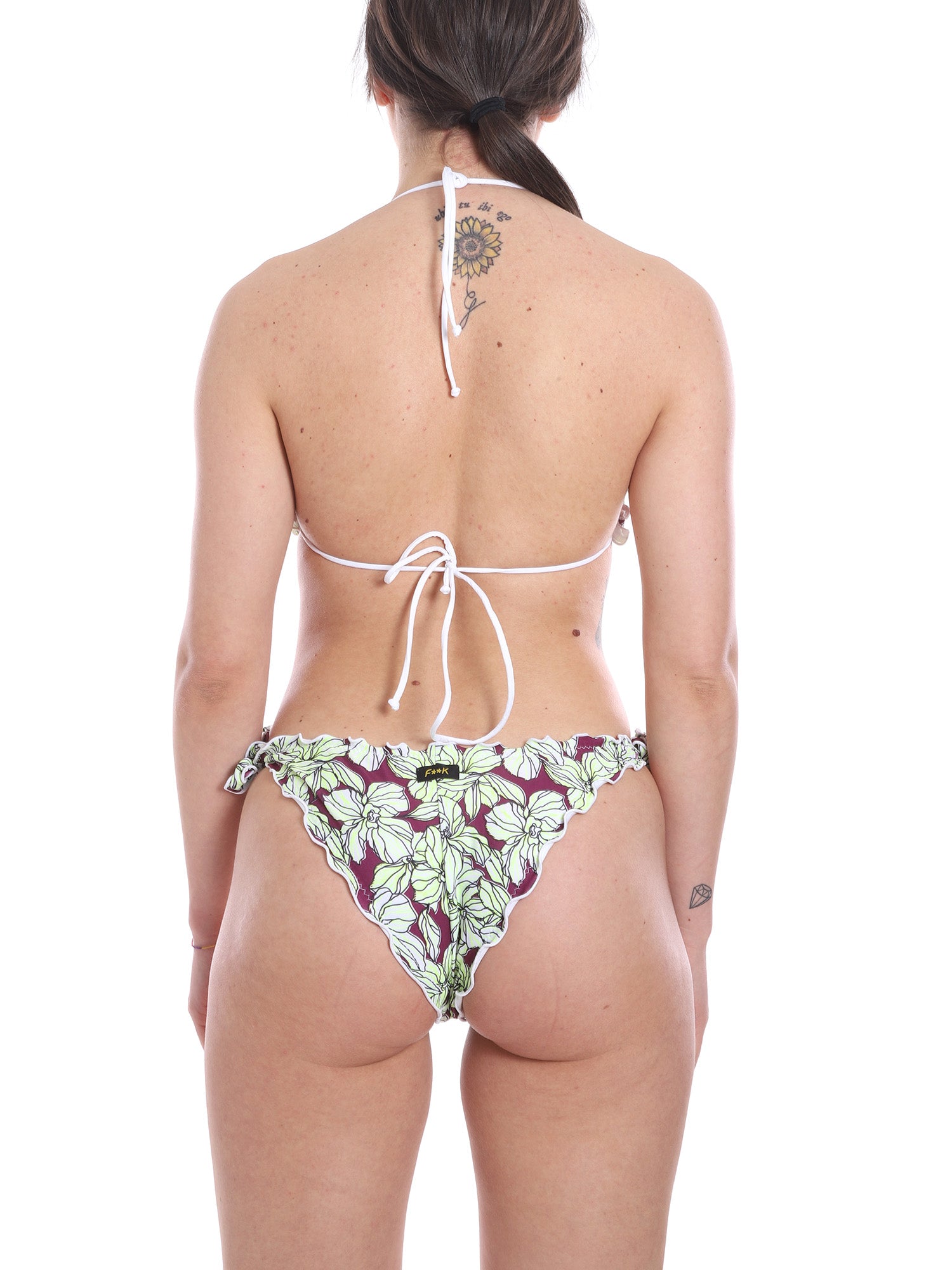 Costumi Bianco Giallo F**k