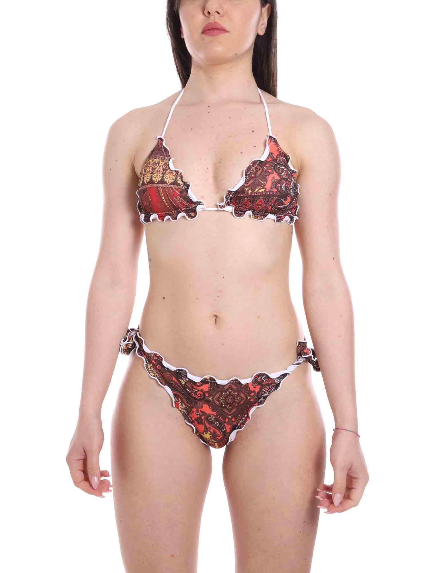 Costumi Marrone Rosso F**k