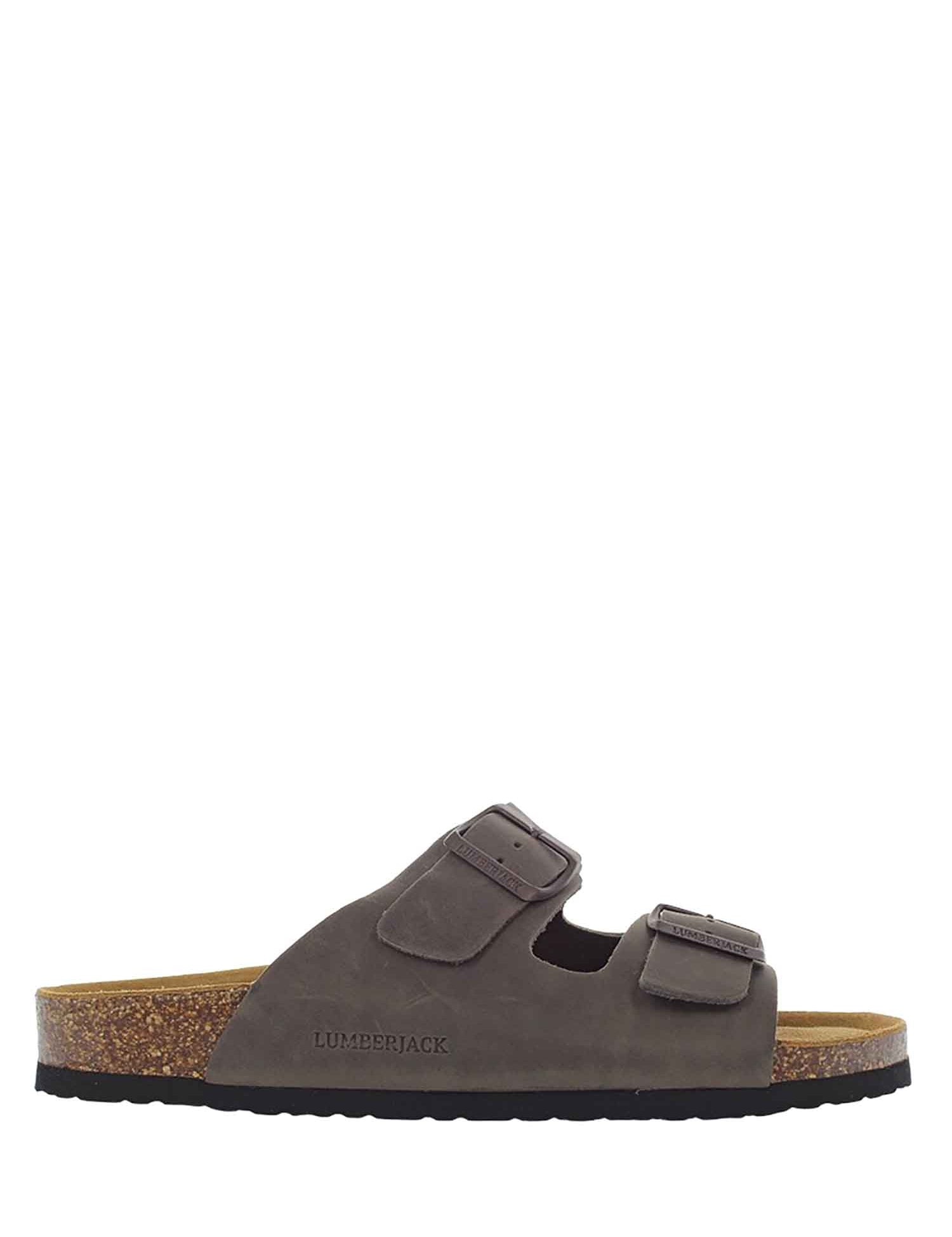 Ciabatte Grigio Scuro Lumberjack