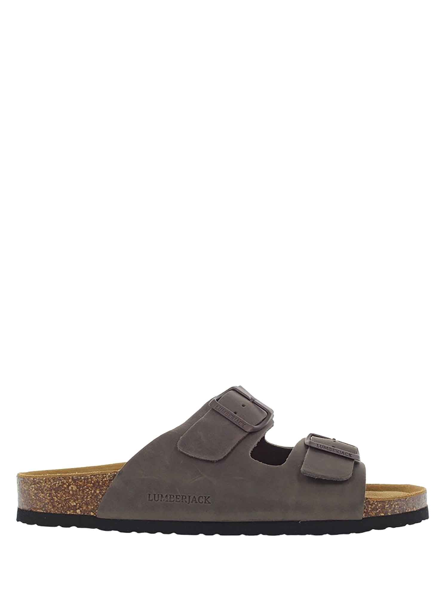 Ciabatte Grigio Scuro Lumberjack