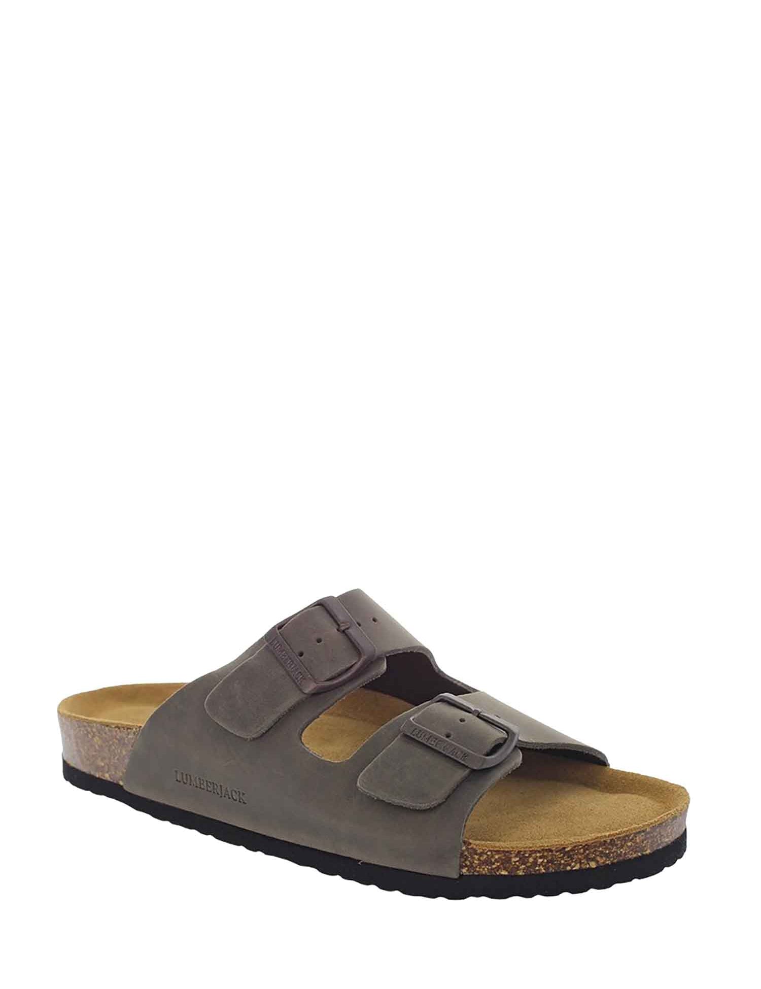 Ciabatte Grigio Scuro Lumberjack